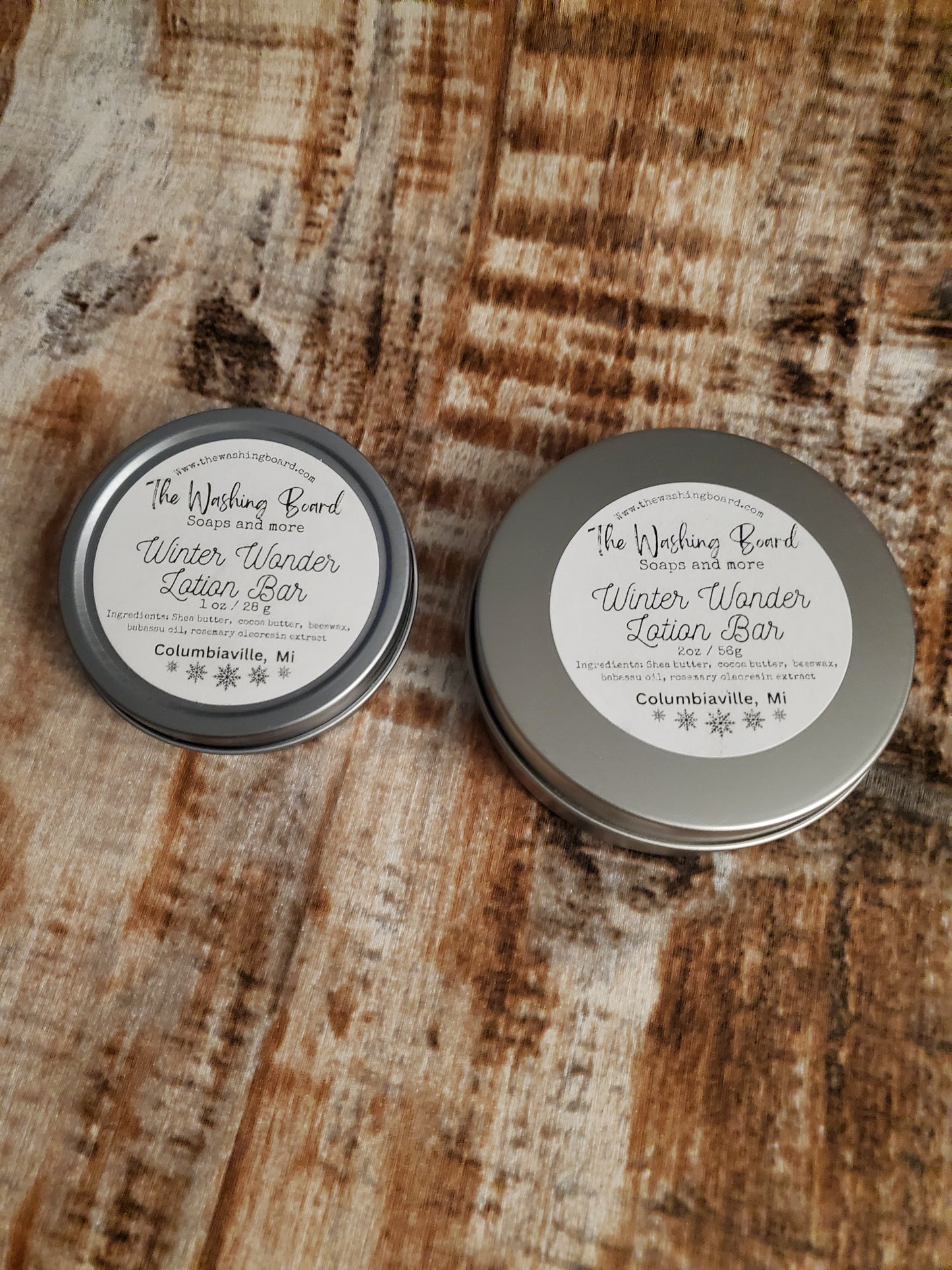Winter Wonder Lotion Bar