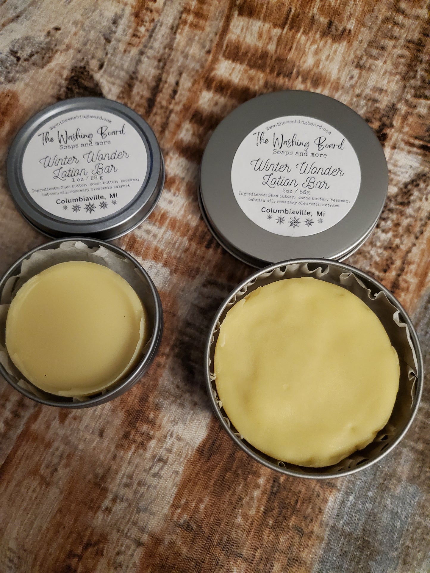 Winter Wonder Lotion Bar