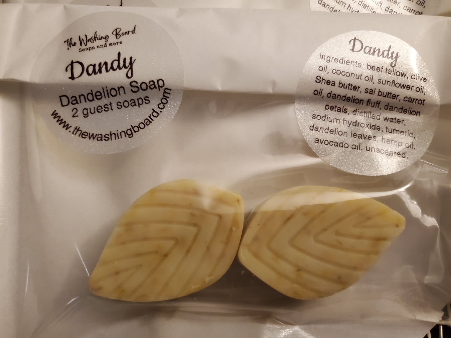 Dandy guest soap