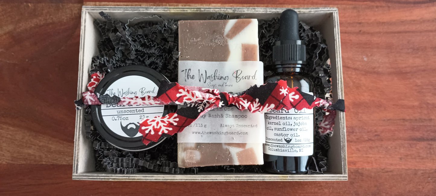 Men's Beard Care Gift Box
