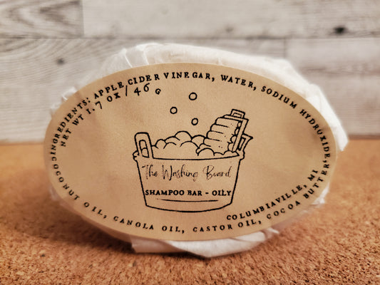 Shampoo bar,  oily