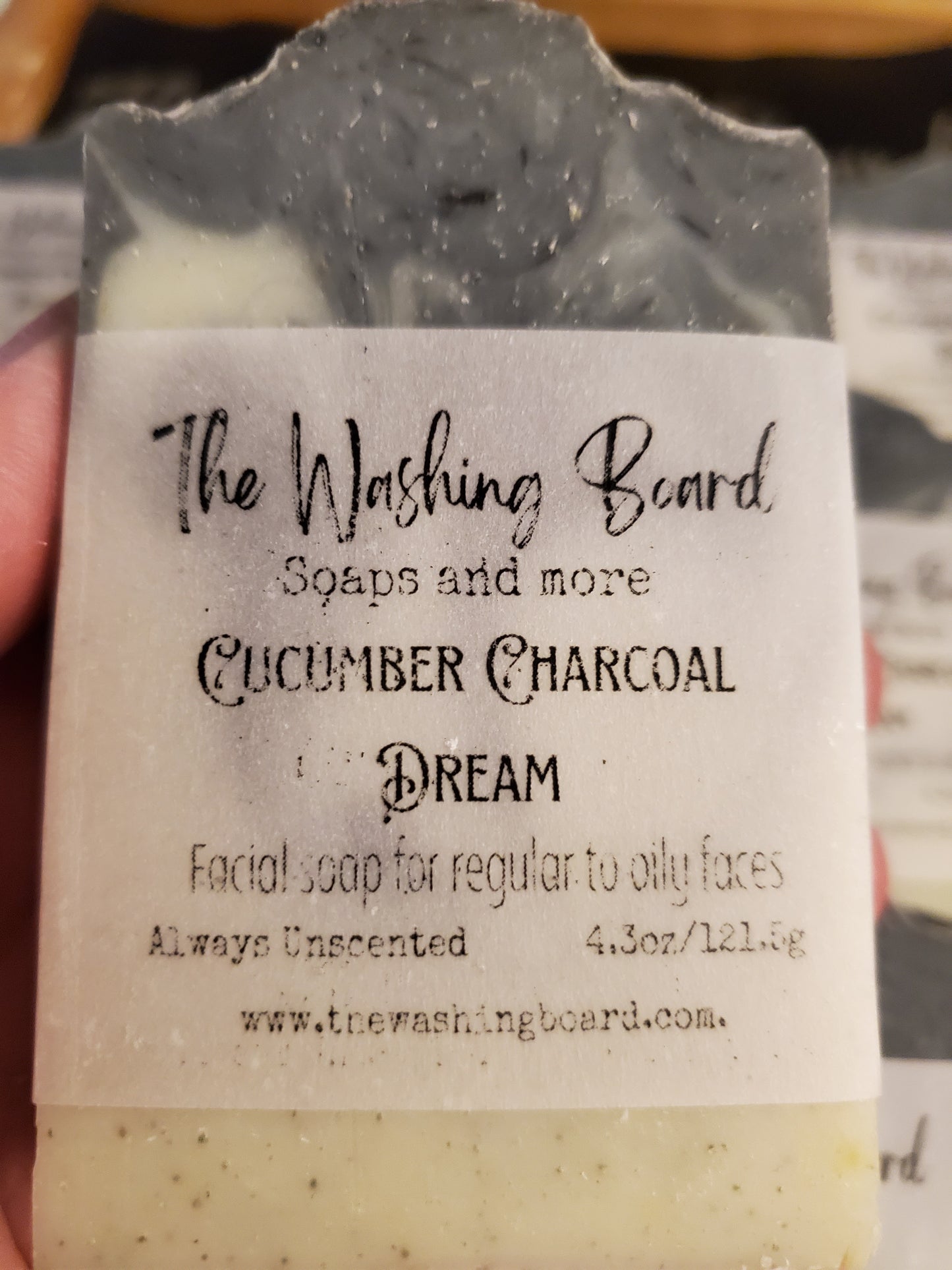 Cucumber Charcoal Dream facial soap for oily to regular faces