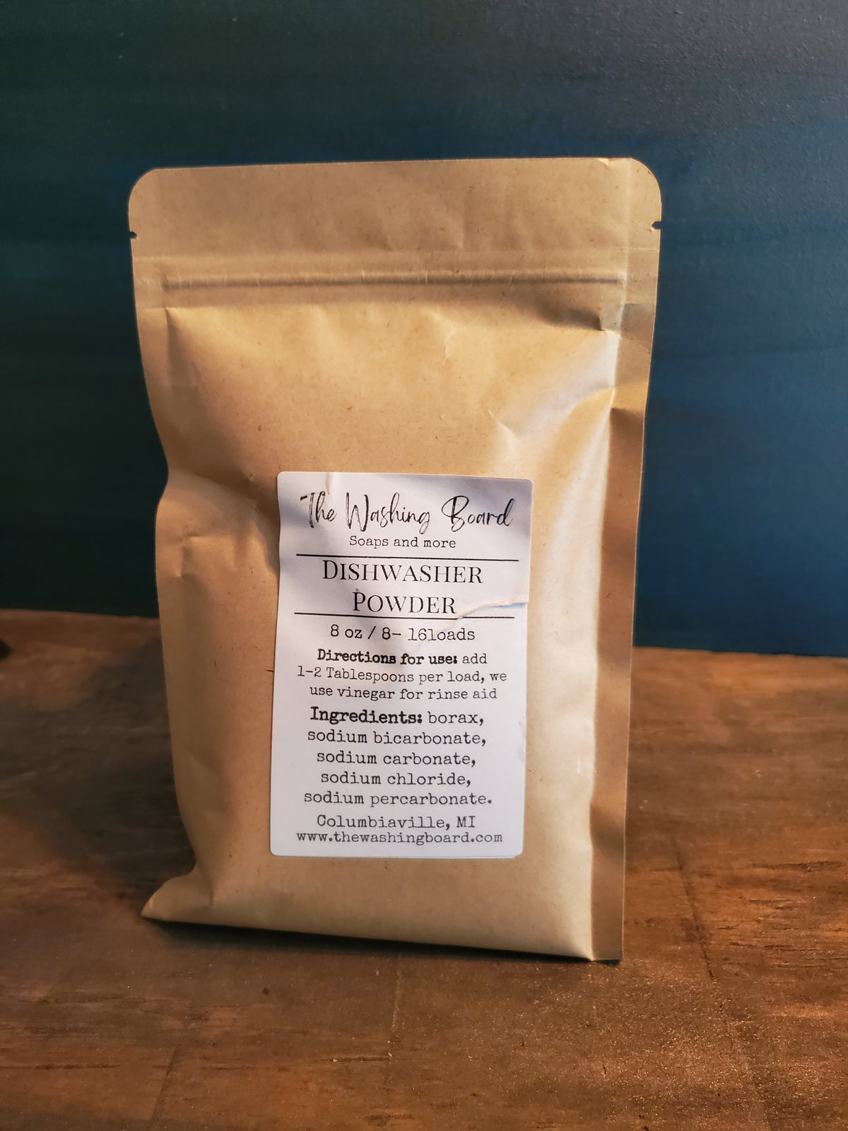  Unscented dishwasher powder from The Washing Board