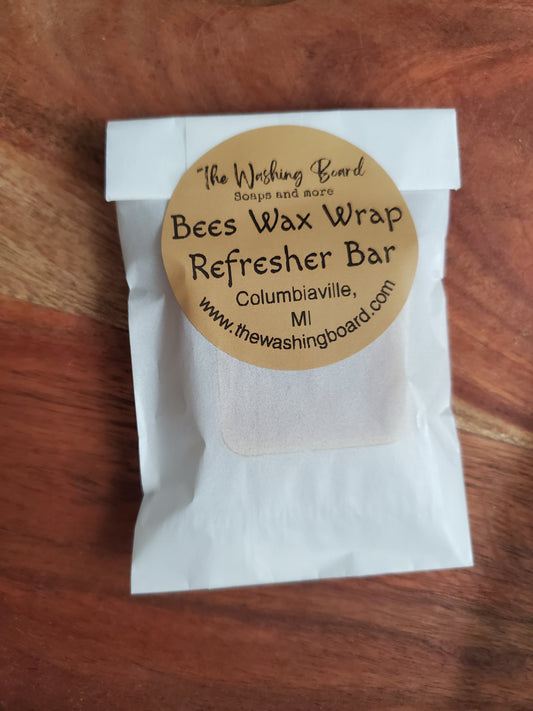 Bees Wax Wrap Refresher Bar