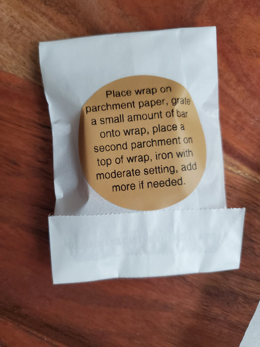 Bees Wax Wrap Refresher Bar
