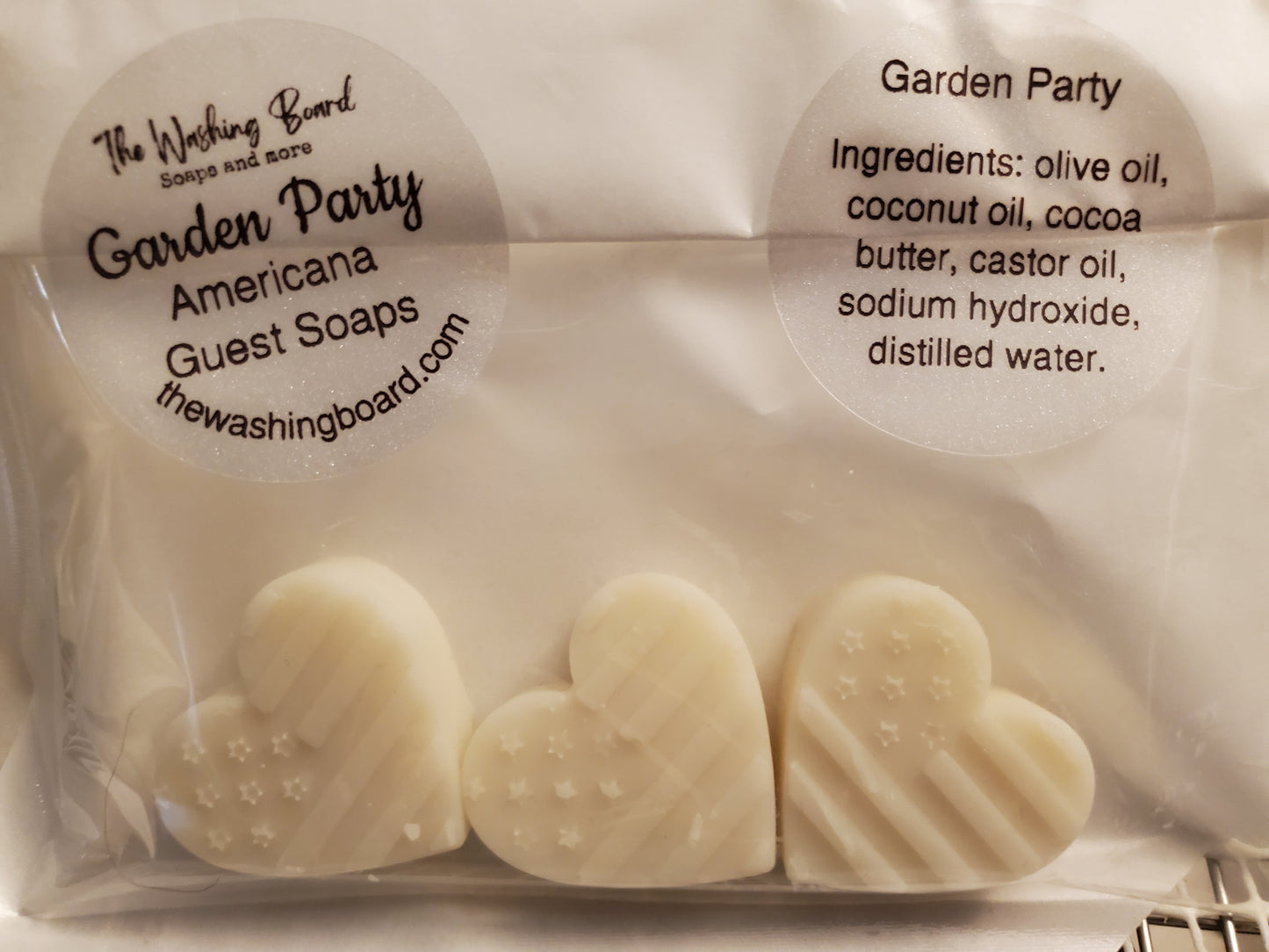 Garden Party Americana Guest soaps