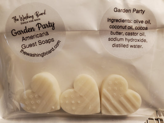 Garden Party Americana Guest soaps